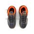 Apacs Cushion Power SP-609-YS Grey Orange Badminton Shoes With Improved Cushioning